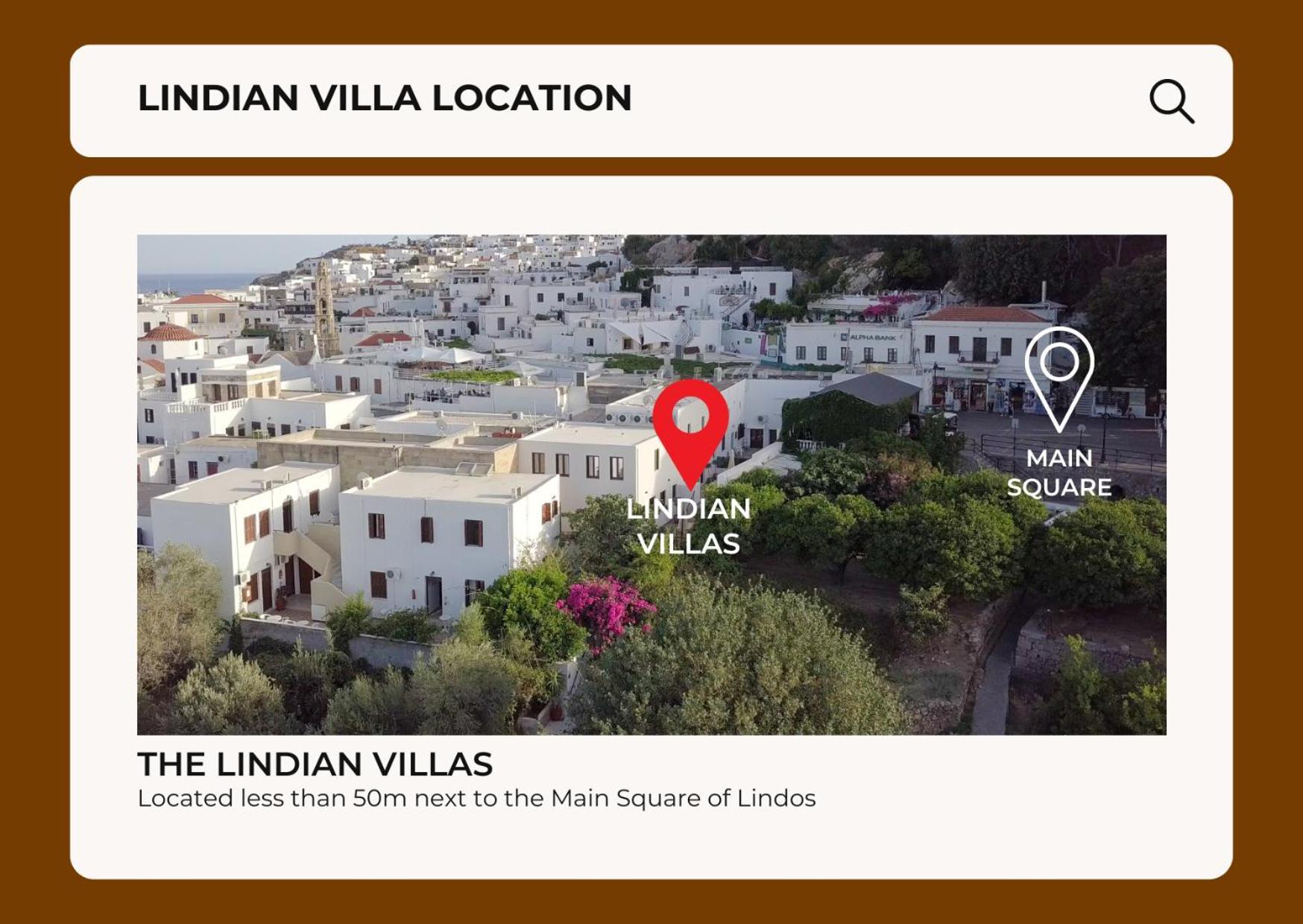 Lindian Villas Líndos Eksteriør billede